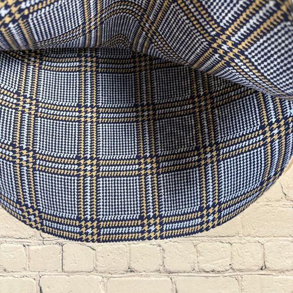 J McLaughlin Halle Reversible Skirt Navy Khaki Hilltop Nile Women Size XL - Picture 7 of 12